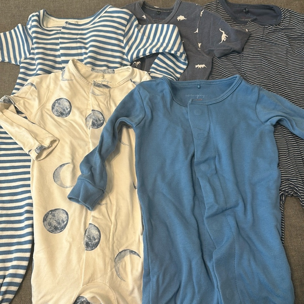 Simply Magnetic Footed Onesies